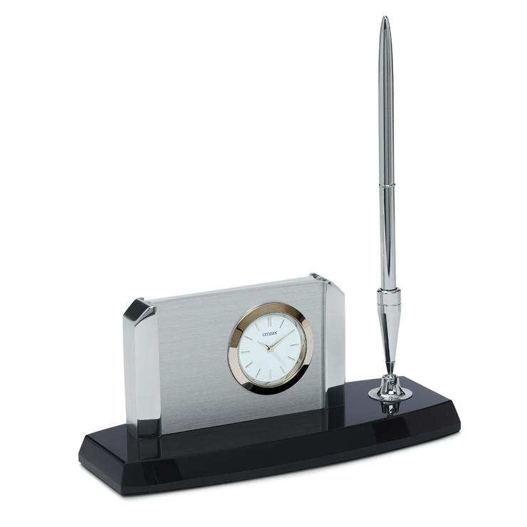 Citizen: desk clock with pen